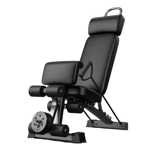 ZXZMX トレーニングベンチ ベンチプレス 折りたたみ式 ダンベル